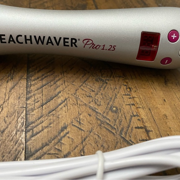 Sheglam Automatic Hair Silver and Orange Curling Iron - Picture 7 of 7